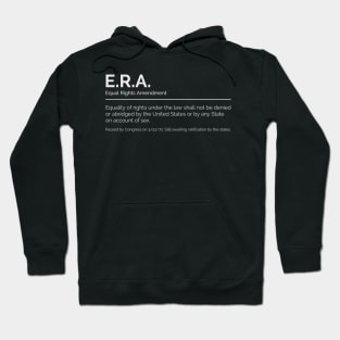 feminist t, feminist s, 70s feminist, equal rights amendment, equal rights, era Hoodie